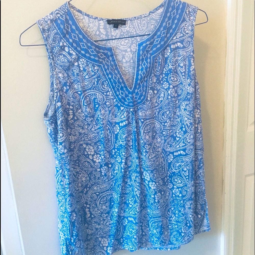Linen/ Rayon Blouse